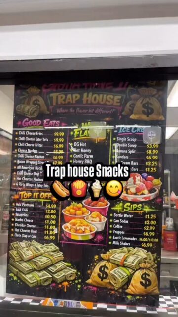 Big welcome to our newest vendor! Trap House has all the treats you can dream of😋🍦🍟🍪 stop by if you got the munchies‼️😎 #slausonswapmeet #supportlocal #munchiestime #smallbuisness #